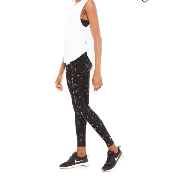 TEREZ metallic splatter paint leggings - Picture 3 of 9